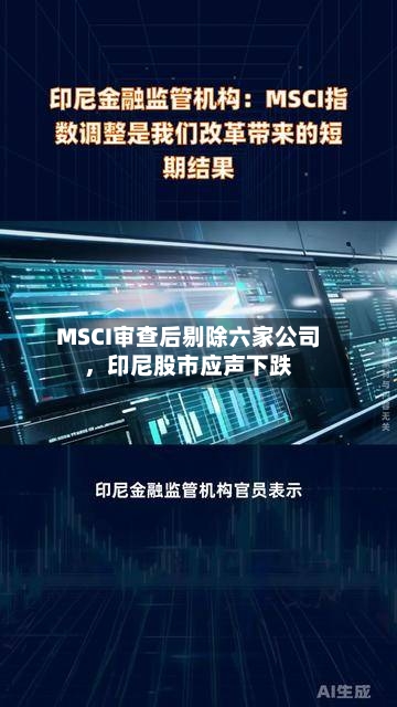 MSCI审查后剔除六家公司,印尼股市应声下跌