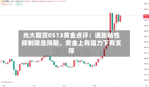 光大期货0513黄金点评：通胀粘性抑制降息预期	，黄金上有阻力下有支撑-第2张图片