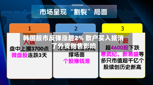 韩国股市反弹涨超2% 散户买入抵消了外资抛售影响-第1张图片
